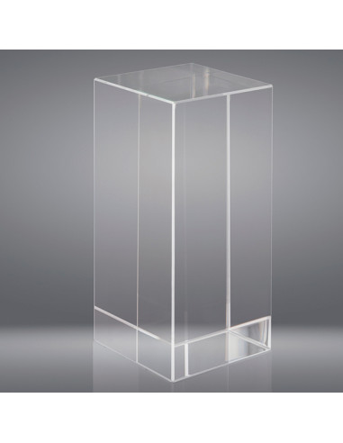 Trofeus ABM - Trofeu sostenible de vidre d'alta qualitat en forma de cub, hi podem gravar en làser, en 2D i 3D dins del vidre.