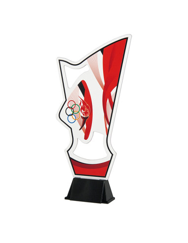 Trofeus ABM - Trofeu esportiu amb molt color, i motiu esportiu a escollir. Disponible en tots els esports.