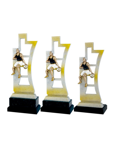 Trofeus ABM - Trofeu esportiu en resina i motiu esportiu decorat. Disponible en tots els esports.