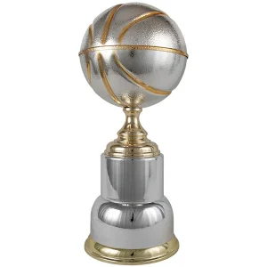 Trofeo de Baloncesto ESPECTACULAR en Metal Dorado y Dorado 1475